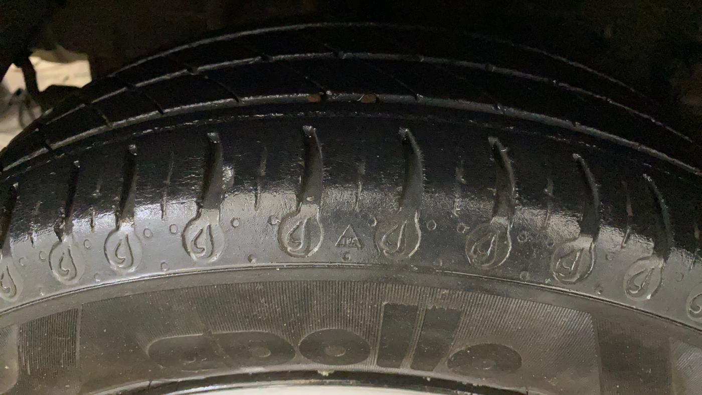 2021 Tata TIGOR XM PETROL, Petrol, Manual, 37,084 km, Right Rear Tyre Tread