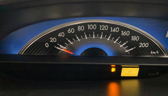 2013 Toyota Etios Liva G, Petrol, Manual, 34,672 km, Odometer Image