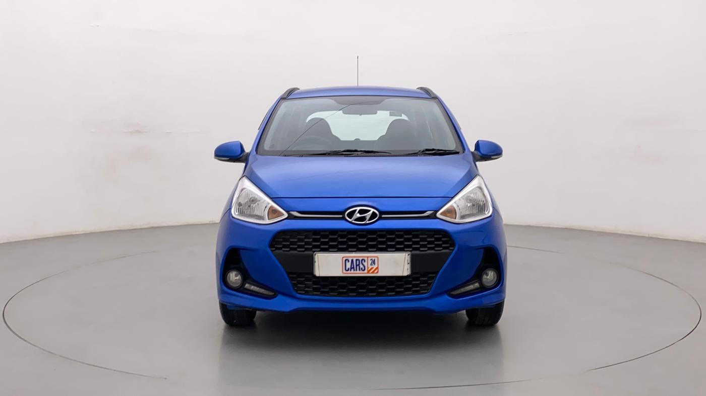 2018 Hyundai Grand i10 SPORTZ (O) 1.2 KAPPA VTVT, Petrol, Manual, 1,03,142 km, Front
