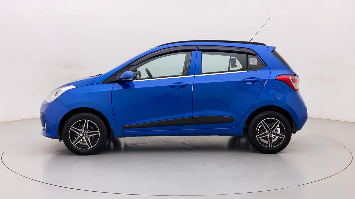 2018 Hyundai Grand i10 SPORTZ (O) 1.2 KAPPA VTVT, Petrol, Manual, 1,03,142 km, Left Side