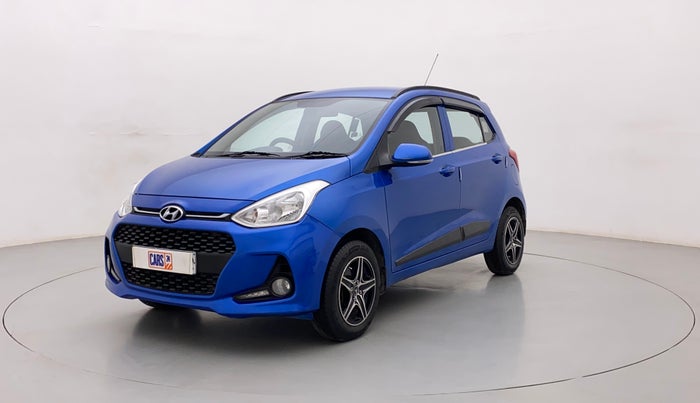2018 Hyundai Grand i10 SPORTZ (O) 1.2 KAPPA VTVT, Petrol, Manual, 1,03,142 km, Left Front Diagonal