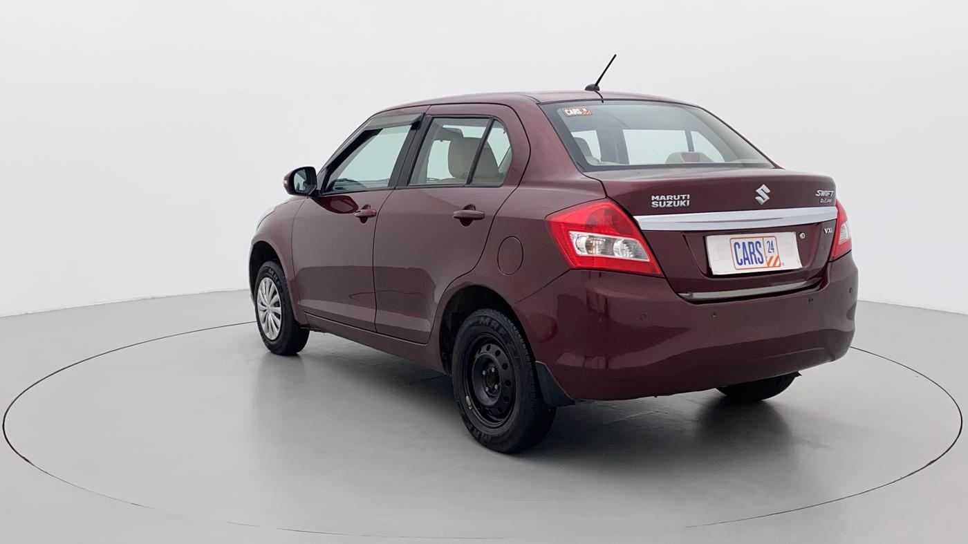 2015 Maruti Swift Dzire VXI, Petrol, Manual, 75,273 km, Left Back Diagonal