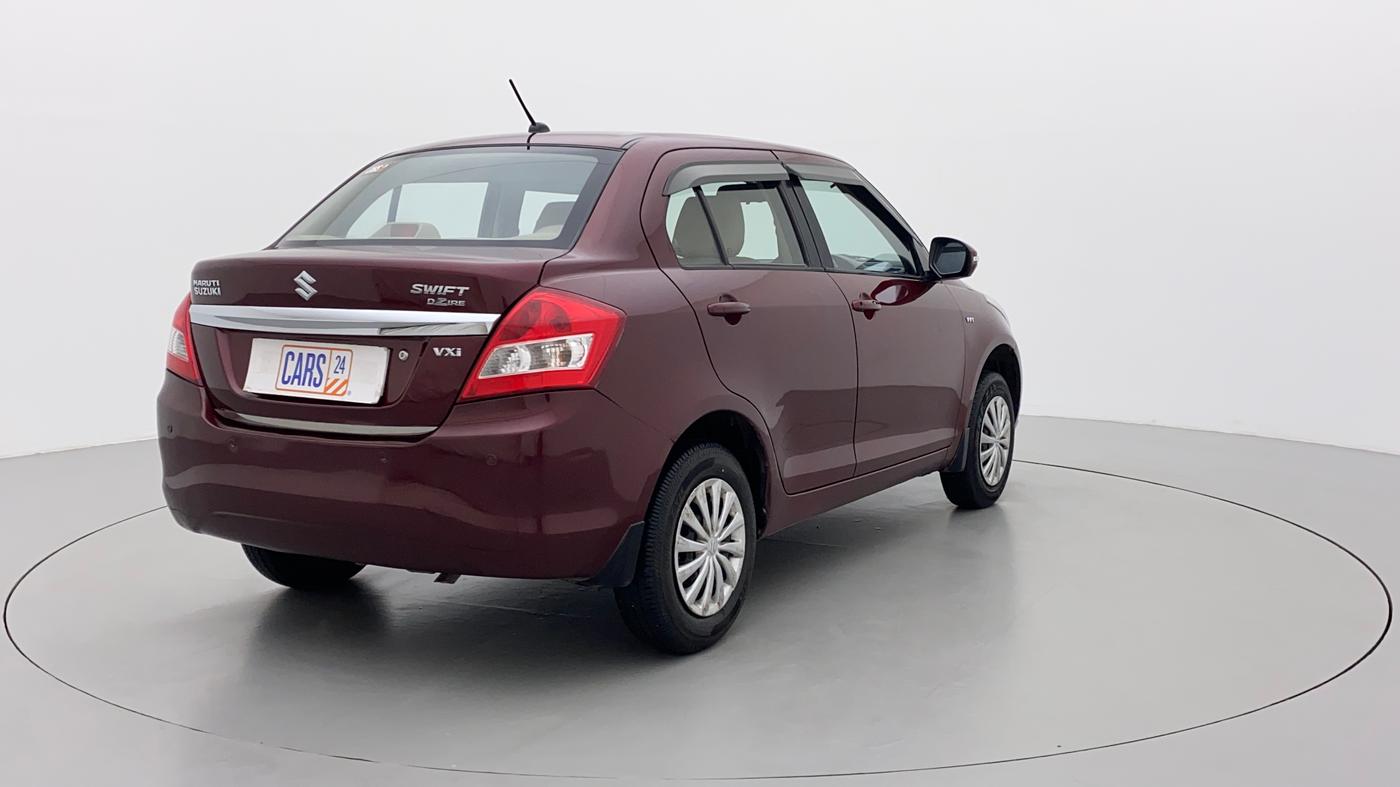 2015 Maruti Swift Dzire VXI, Petrol, Manual, 75,273 km, Right Back Diagonal