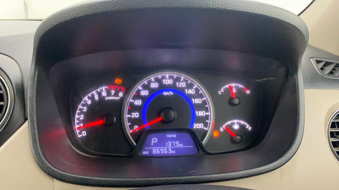 2018 Hyundai Grand i10 SPORTZ AT 1.2 KAPPA VTVT, CNG, Automatic, 87,368 km, Odometer Image