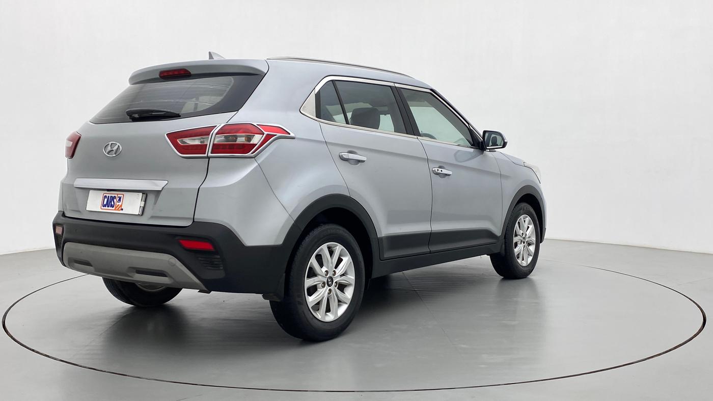 2019 Hyundai Creta SX 1.6 DIESEL, Diesel, Manual, 82,259 km, Right Back Diagonal