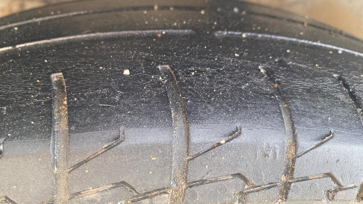 2018 Hyundai Xcent E+, Petrol, Manual, 97,614 km, Right Rear Tyre Tread