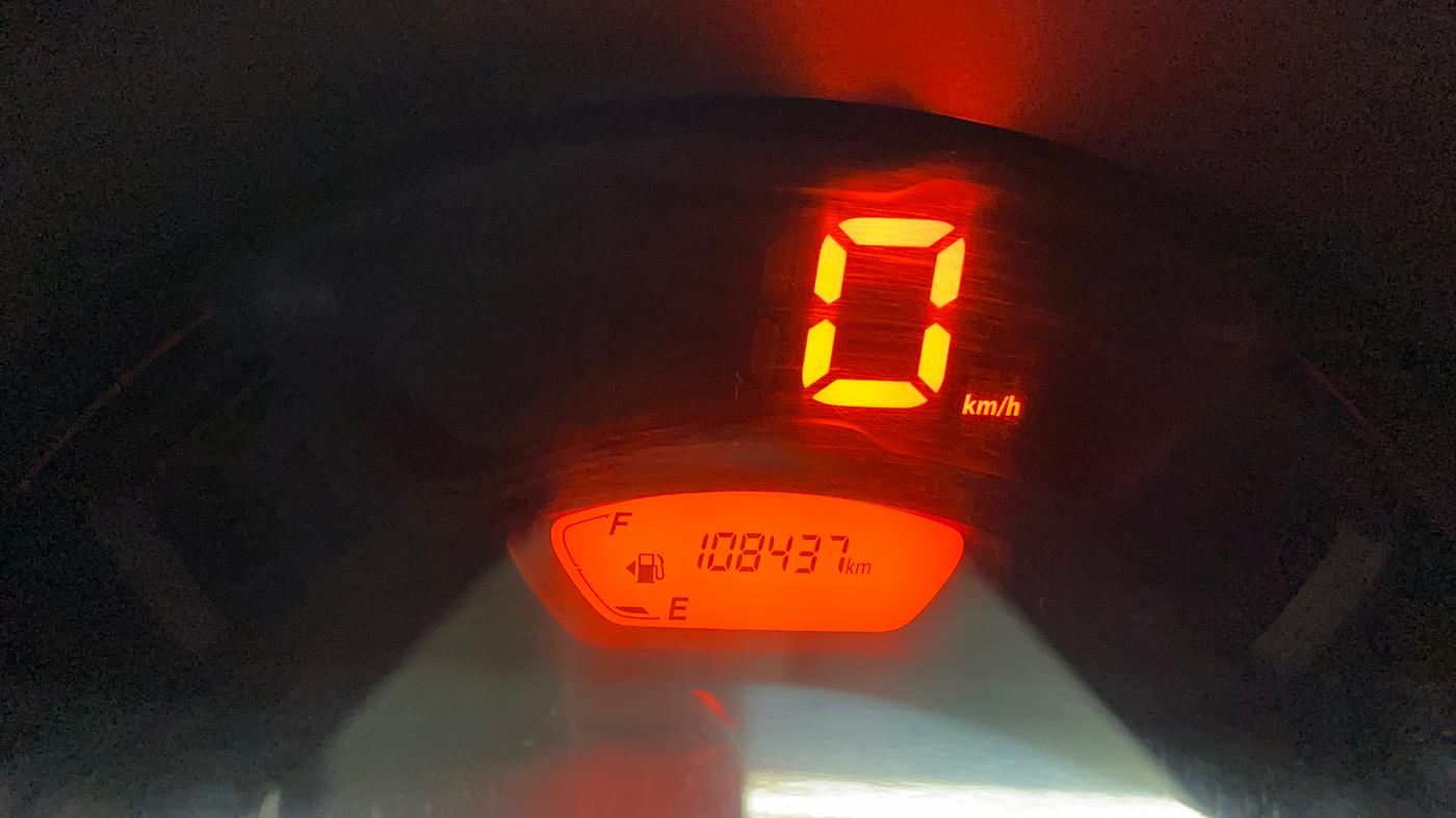 2020 Maruti S PRESSO VXI+, CNG, Manual, 1,08,438 km, Odometer Image