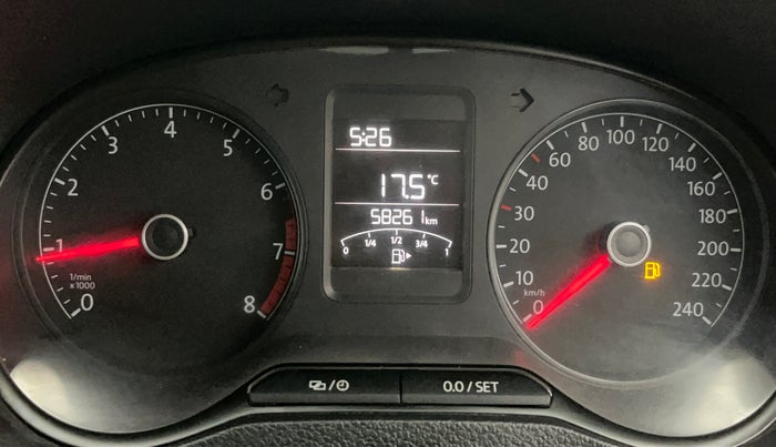 2021 Volkswagen Polo TRENDLINE 1.0L, Petrol, Manual, 58,213 km, Odometer Image