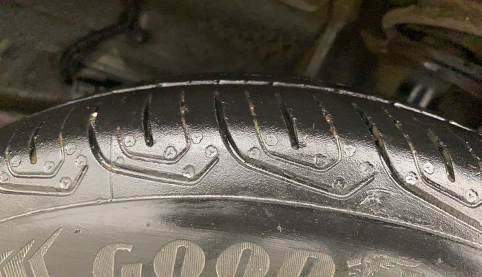2023 Tata Tiago XT CNG, CNG, Manual, 40,781 km, Left Rear Tyre Tread