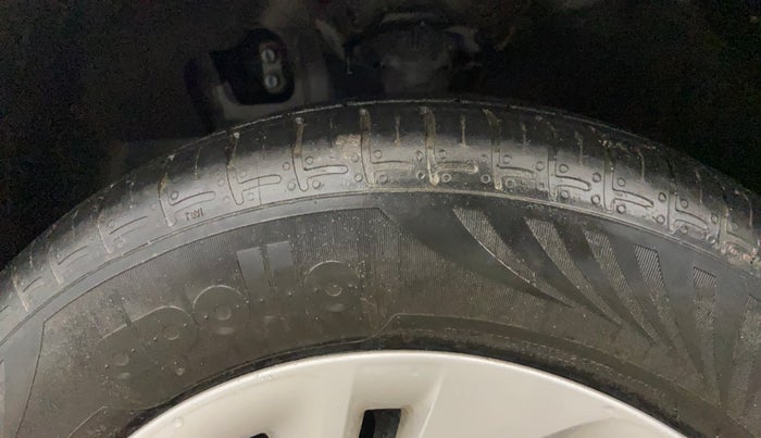 2019 Hyundai GRAND I10 NIOS MAGNA 1.2 KAPPA VTVT, Petrol, Manual, 38,786 km, Left Front Tyre Tread