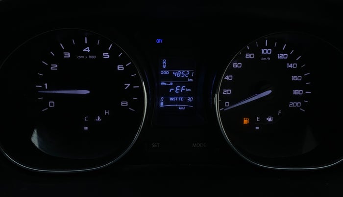 2018 Tata Tiago XZ PETROL, Petrol, Manual, 48,517 km, Odometer Image