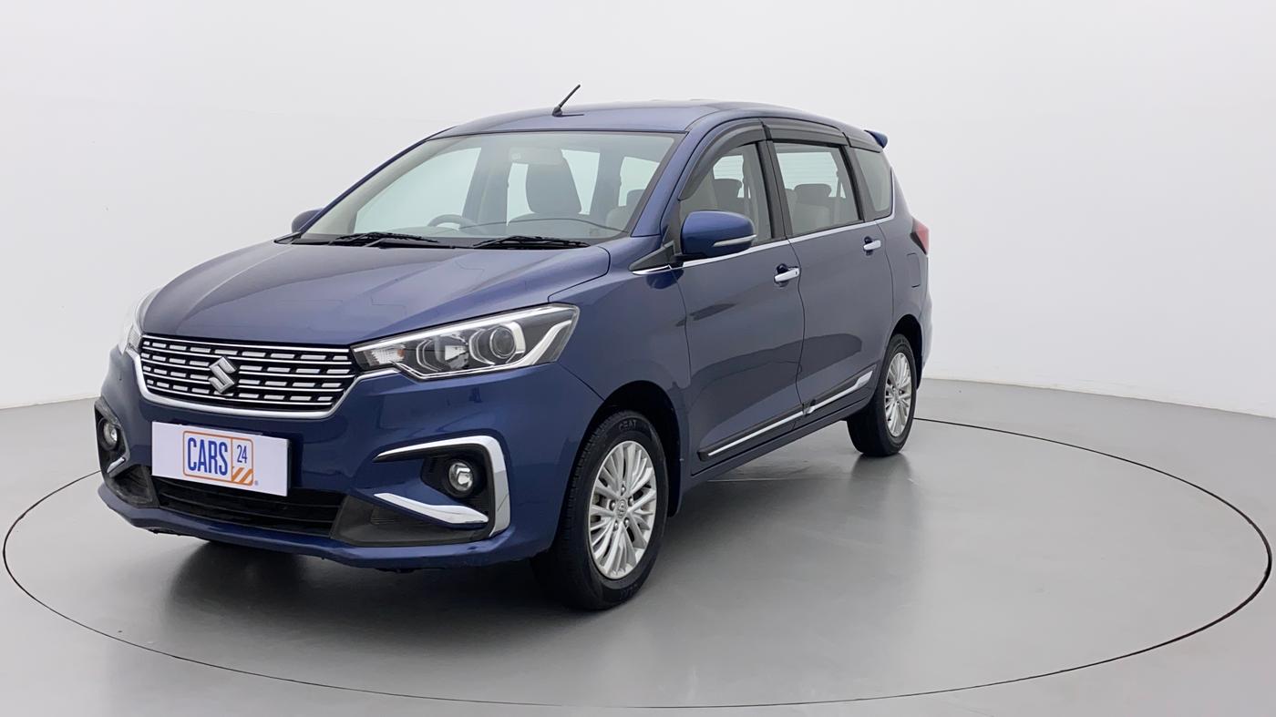 2018 Maruti Ertiga ZXI+ SHVS, Petrol, Manual, 33,675 km, Left Front Diagonal