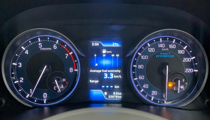 2018 Maruti Ertiga ZXI+ SHVS, Petrol, Manual, 33,675 km, Odometer Image
