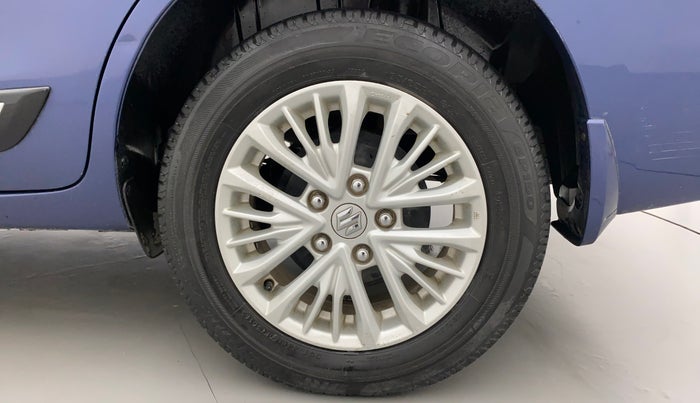 2018 Maruti Ertiga ZXI+ SHVS, Petrol, Manual, 33,675 km, Left Rear Wheel