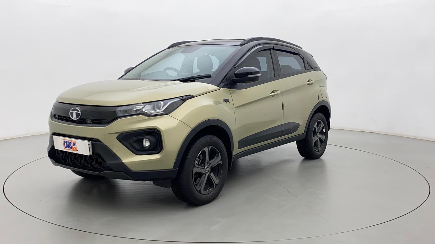 2022 Tata NEXON XZ PLUS PETROL KAZIRANGA, Petrol, Manual, 16,581 km, Left Front Diagonal