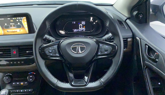2022 Tata NEXON XZ PLUS PETROL KAZIRANGA, Petrol, Manual, 16,581 km, Steering Wheel Close Up