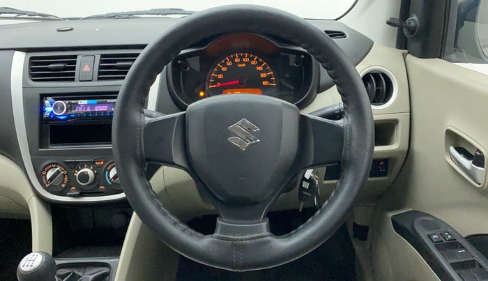 2015 Maruti Celerio VXI, Petrol, Manual, 8,719 km, Steering Wheel Close Up