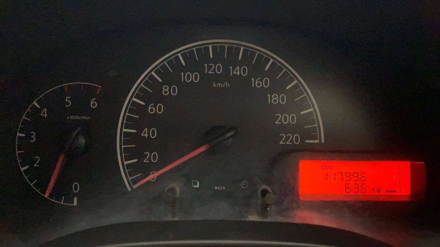 2012 Nissan Sunny XL DIESEL, Diesel, Manual, 1,17,917 km, Odometer Image