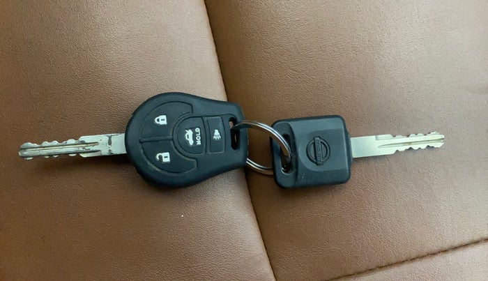 2012 Nissan Sunny XL DIESEL, Diesel, Manual, 1,18,590 km, Key Close Up