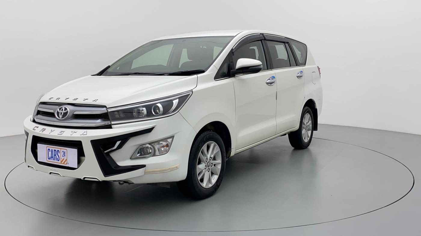 2018 Toyota Innova Crysta 2.4 VX 7 STR, Diesel, Manual, 37,200 km, Left Front Diagonal