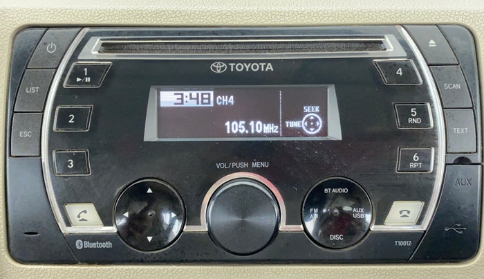2013 Toyota Etios V SP, Petrol, Manual, 97,892 km, Infotainment System