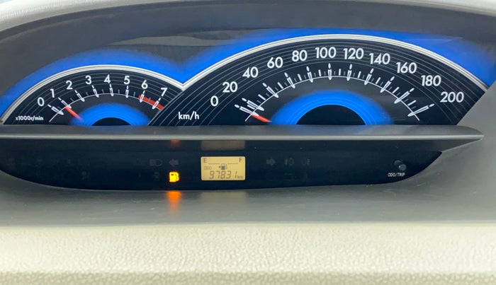 2013 Toyota Etios V SP, Petrol, Manual, 97,892 km, Odometer Image