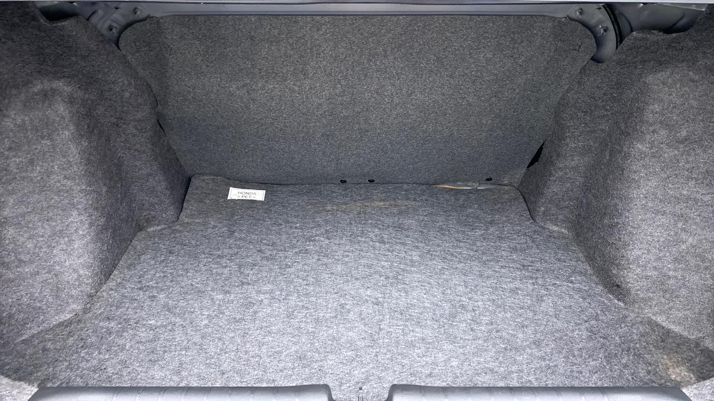 2020 Honda Amaze 1.2 S CVT I VTEC, Petrol, Automatic, 3,621 km, Boot Inside