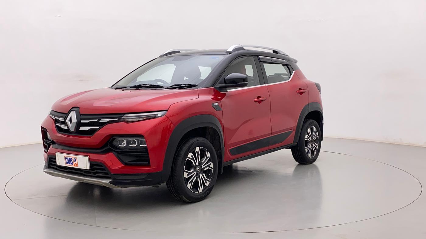 2021 Renault Kiger RXZ TURBO MT DUAL TONE, Petrol, Manual, 58,177 km, Left Front Diagonal