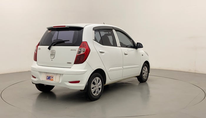 2013 Hyundai i10 SPORTZ 1.2, Petrol, Manual, 74,726 km, Right Back Diagonal