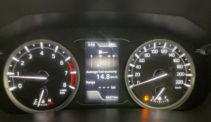 2023 Maruti Grand Vitara ZETA SMART HYBRID, Petrol, Manual, 68,282 km, Odometer Image