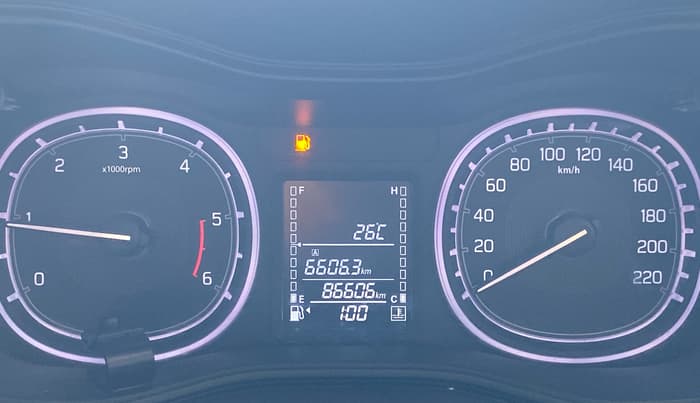 2019 Maruti Vitara Brezza ZDI, Diesel, Manual, 86,563 km, Odometer Image
