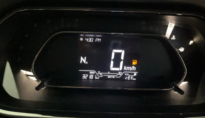 2021 Tata TIGOR XZA PLUS PETROL, Petrol, Automatic, 32,195 km, Odometer Image