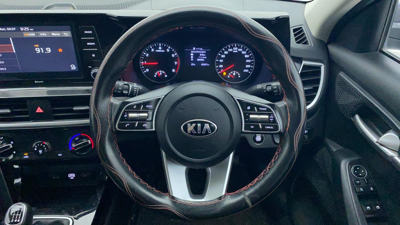 2020 KIA SELTOS HTK PLUS 1.5 PETROL, Petrol, Manual, 49,552 km, Steering Wheel Close Up