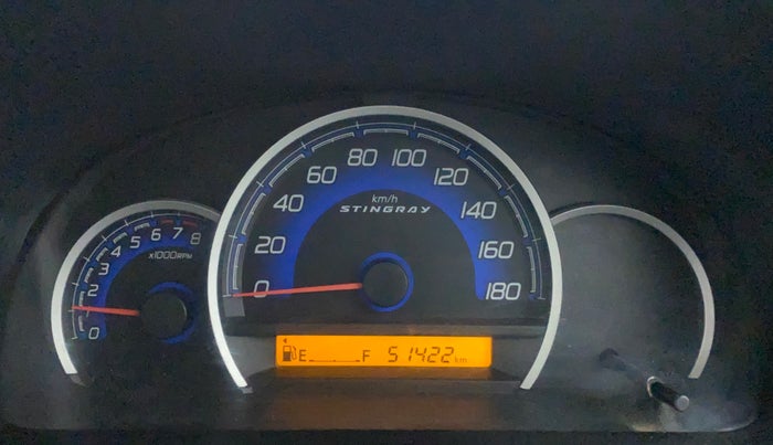 2013 Maruti Wagon R Stingray VXI, Petrol, Manual, 51,422 km, Odometer Image