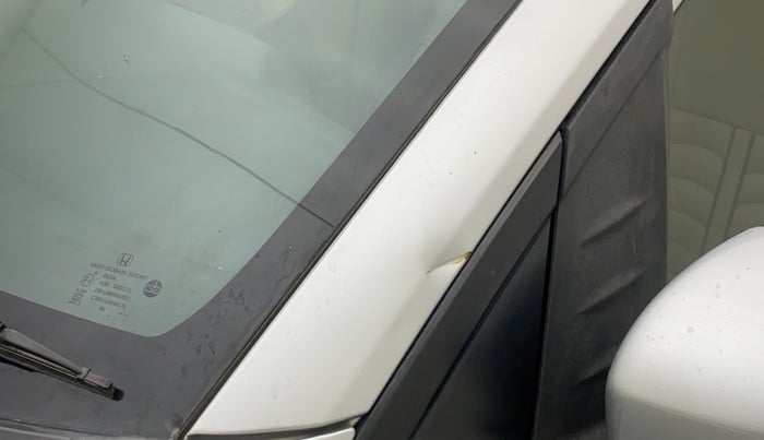 2017 Honda Amaze 1.2L I-VTEC VX, Petrol, Manual, 77,979 km, Left A pillar - Slight discoloration