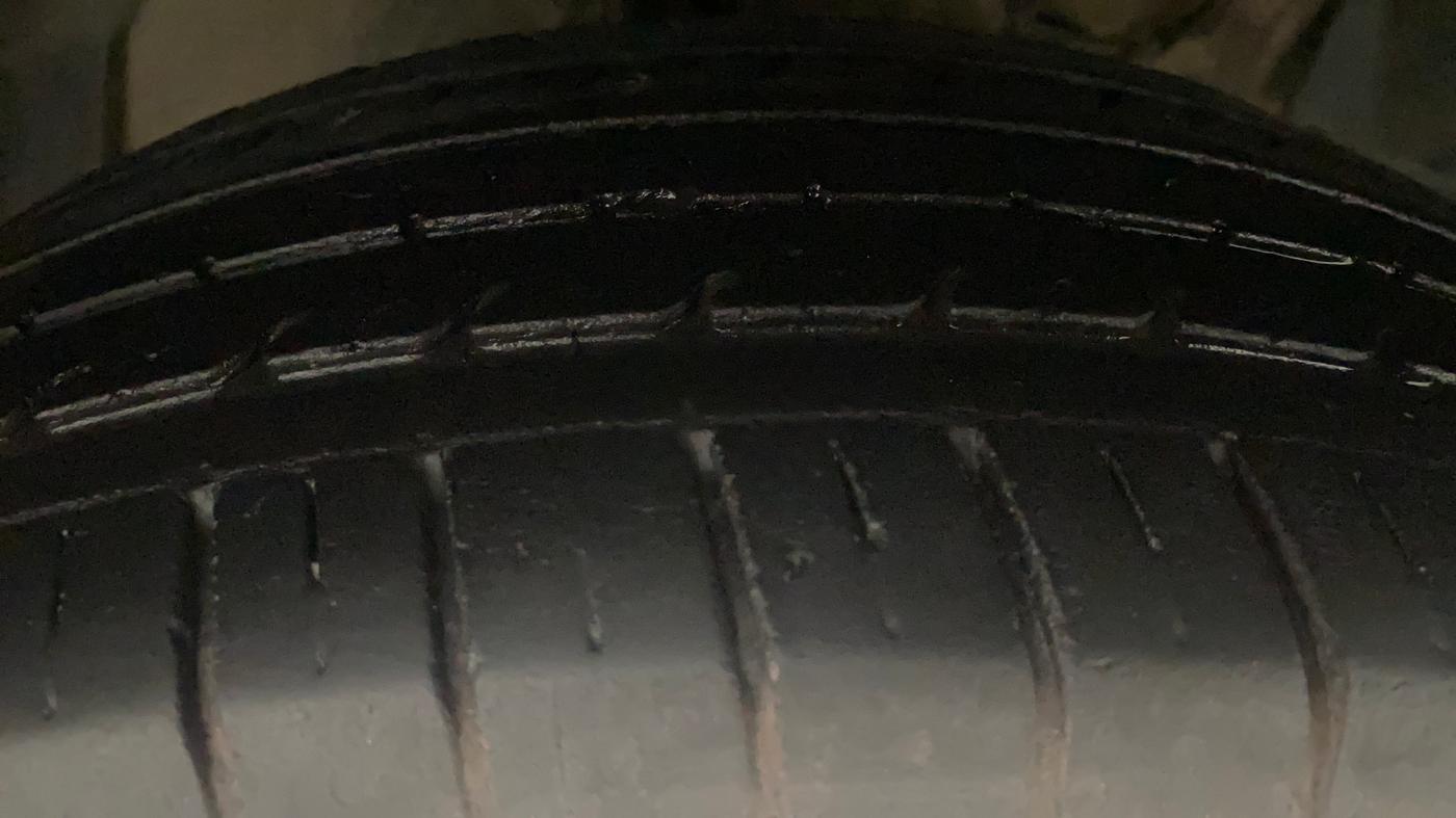 2017 Tata NEXON XM DIESEL, Diesel, Manual, 1,27,047 km, Left Front Tyre Tread