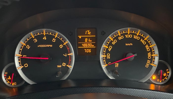 2013 Maruti Swift ZXI D, Petrol, Manual, 48,777 km, Odometer Image