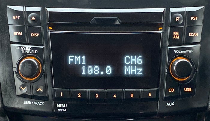 2013 Maruti Swift ZXI D, Petrol, Manual, 48,777 km, Infotainment System