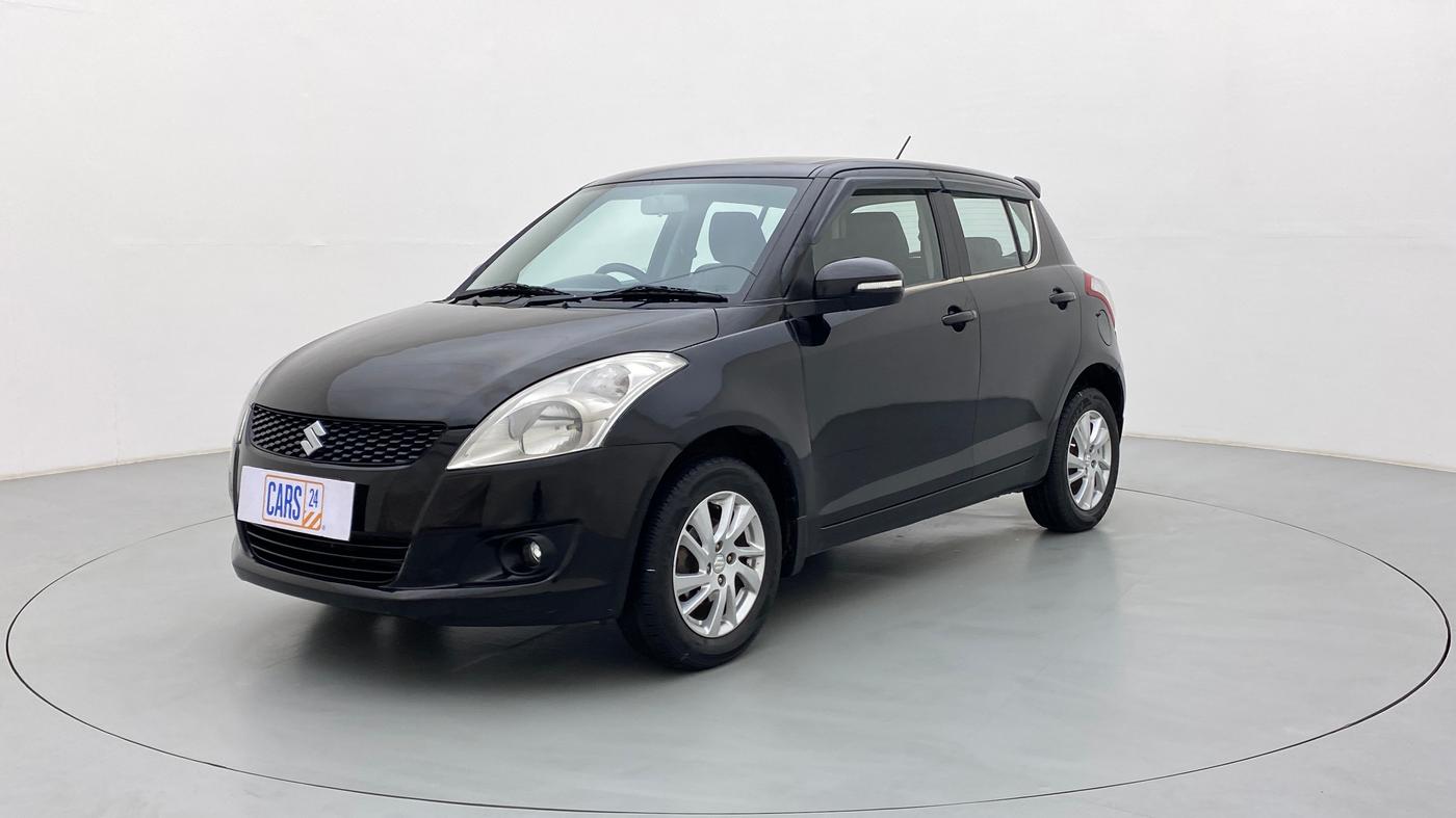 2013 Maruti Swift ZXI D, Petrol, Manual, 48,777 km, Left Front Diagonal
