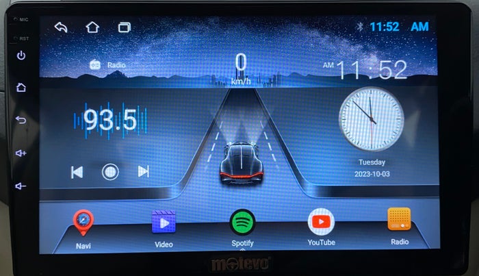 2012 Maruti A Star VXI (ABS) AT, Petrol, Automatic, 72,556 km, Infotainment System