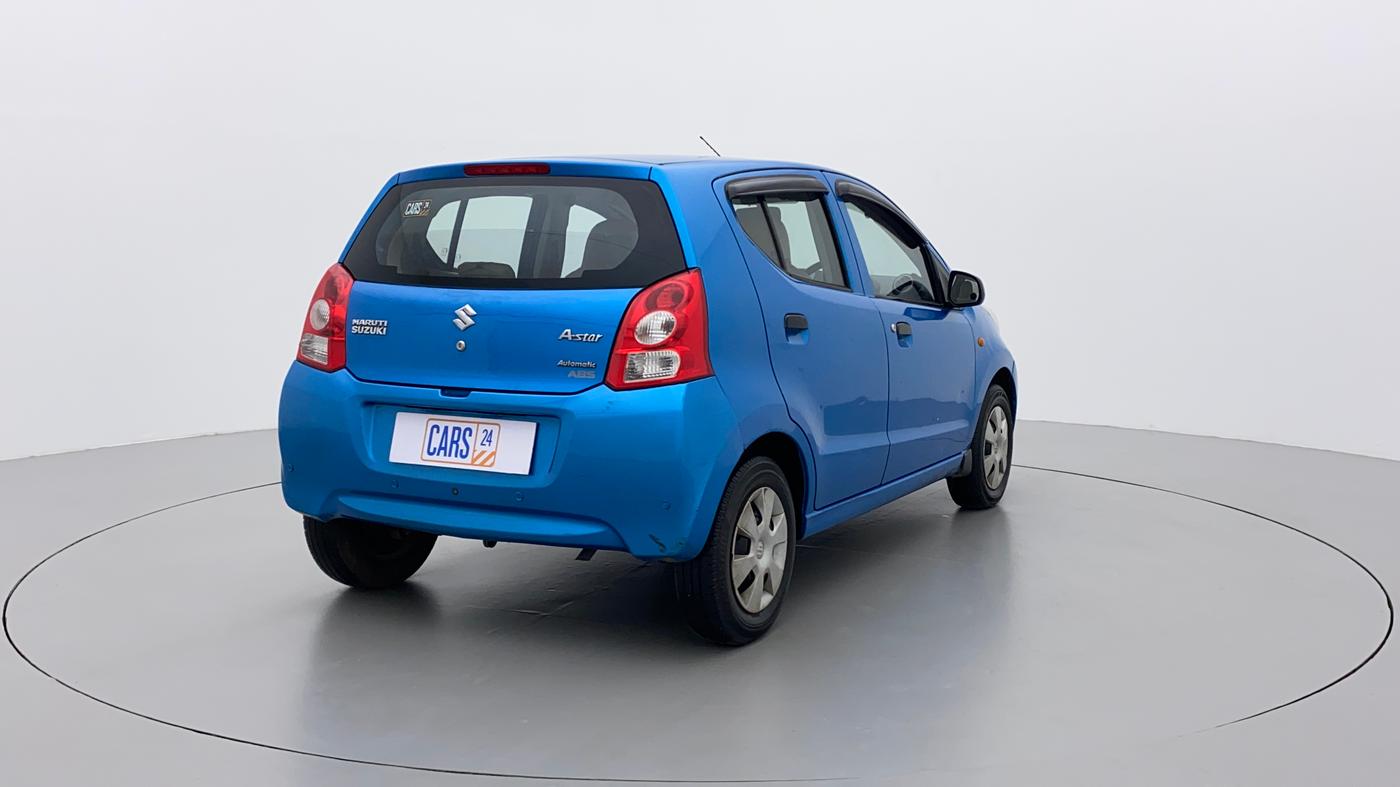 2012 Maruti A Star VXI (ABS) AT, Petrol, Automatic, 72,556 km, Right Back Diagonal