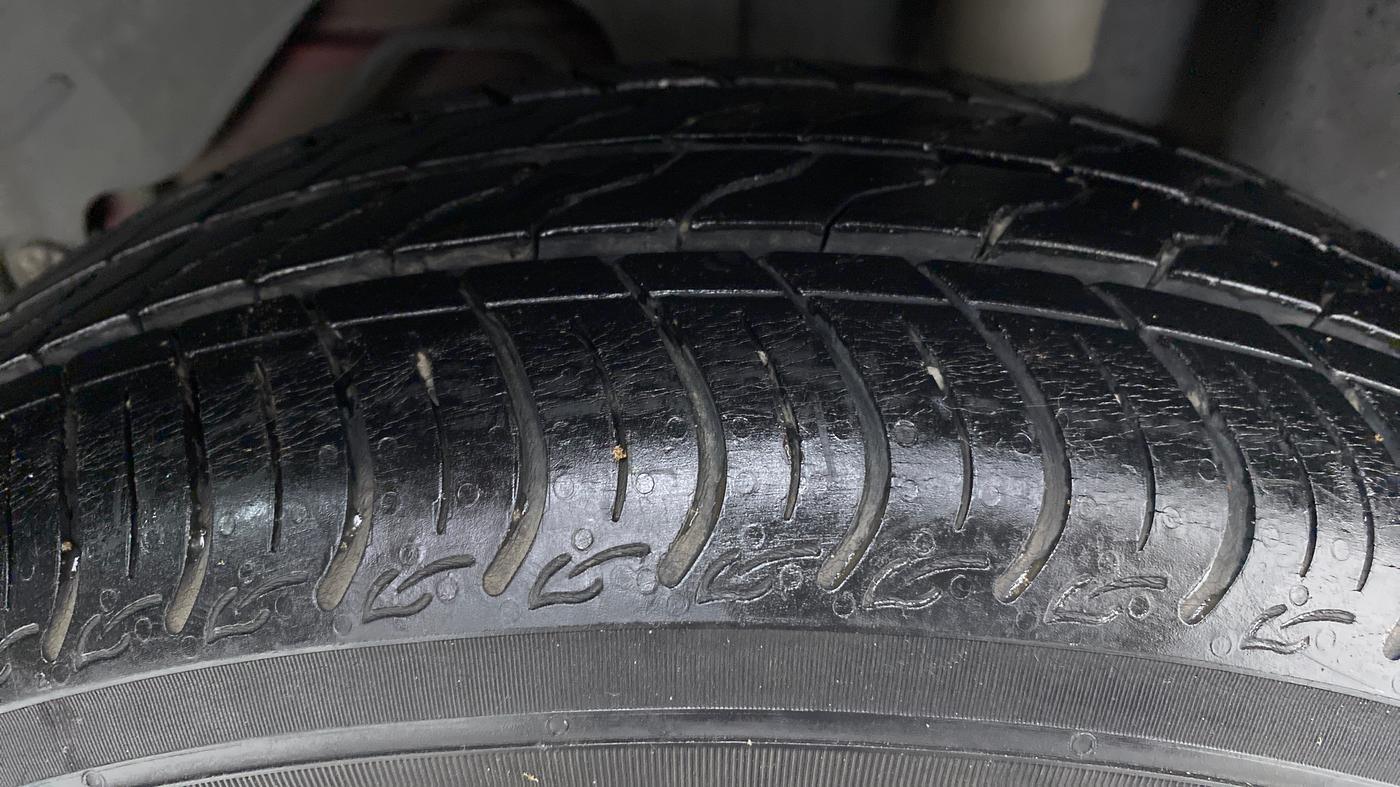 2019 Ford New Figo 1.5 TITANIUM, Diesel, Manual, 19,074 km, Left Rear Tyre Tread