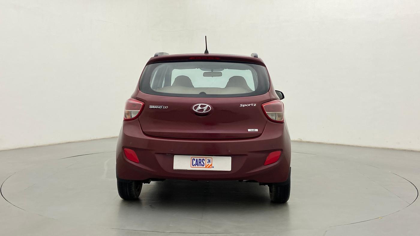2014 Hyundai Grand i10 SPORTZ 1.2 KAPPA VTVT, Petrol, Manual, 72,379 km, Back/Rear