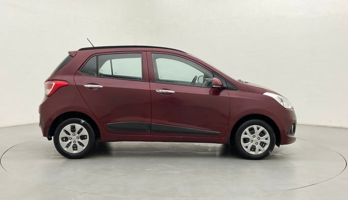 2014 Hyundai Grand i10 SPORTZ 1.2 KAPPA VTVT, Petrol, Manual, 72,379 km, Right Side View