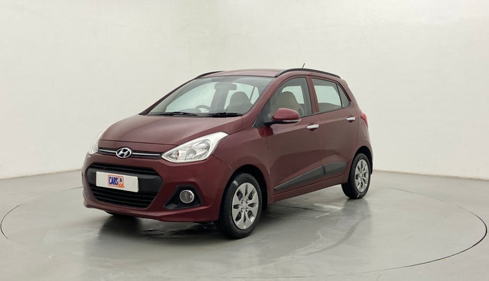 2014 Hyundai Grand i10 SPORTZ 1.2 KAPPA VTVT, Petrol, Manual, 72,379 km, Left Front Diagonal