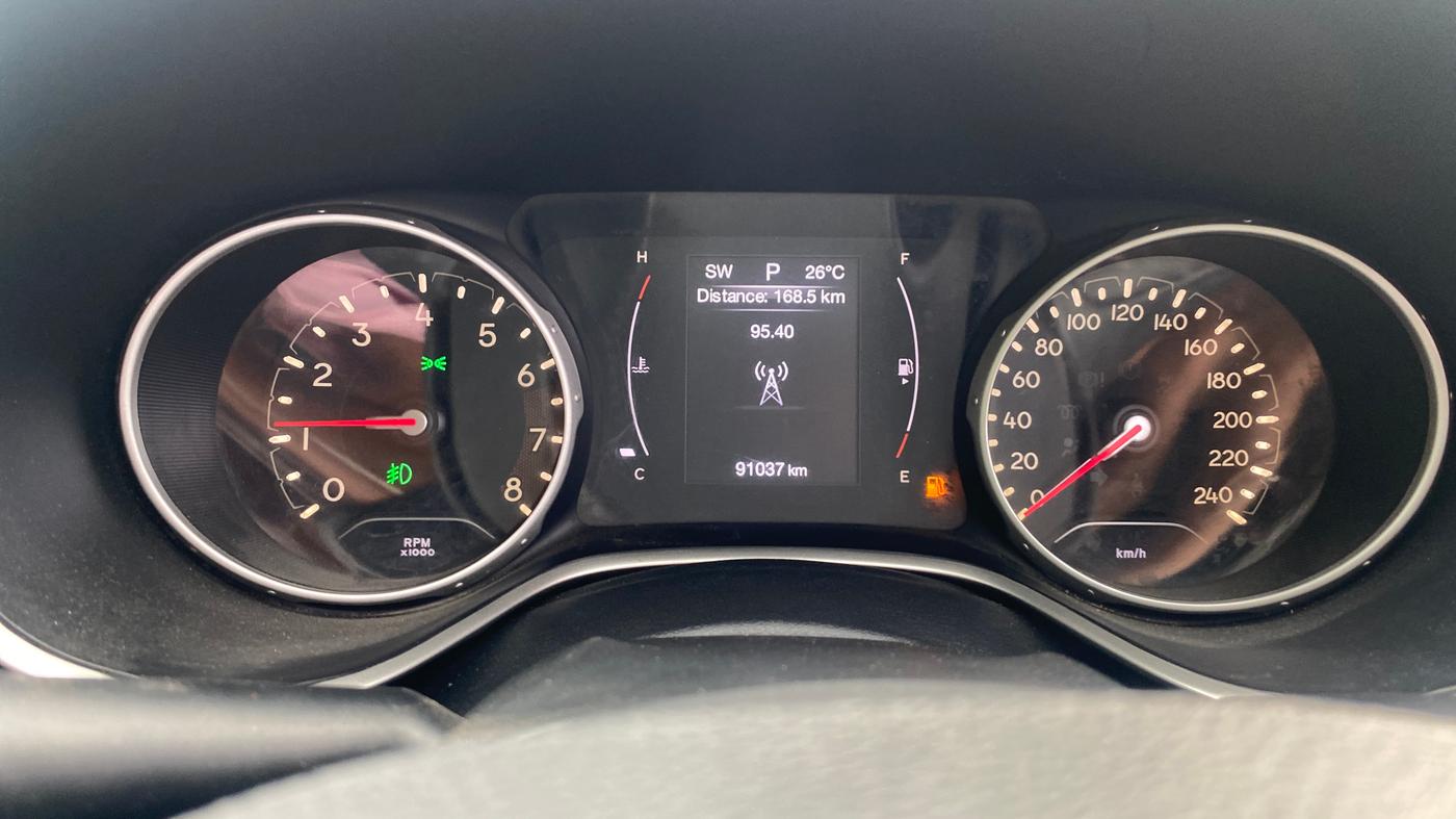 2018 Jeep Compass LIMITED 1.4 PETROL AT, Petrol, Automatic, 91,036 km, Odometer Image