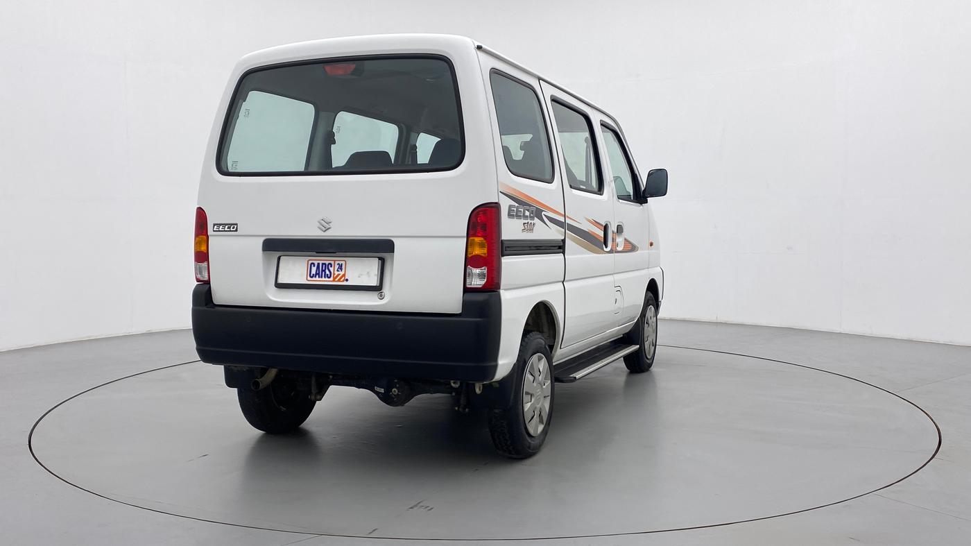 2021 Maruti Eeco 5 STR WITH AC PLUSHTR, Petrol, Manual, 2,647 km, Right Back Diagonal