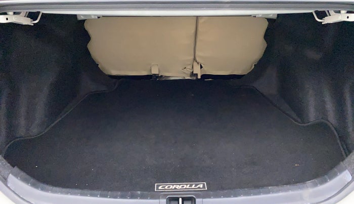 2016 Toyota Corolla Altis G, Petrol, Manual, 36,318 km, Boot Inside
