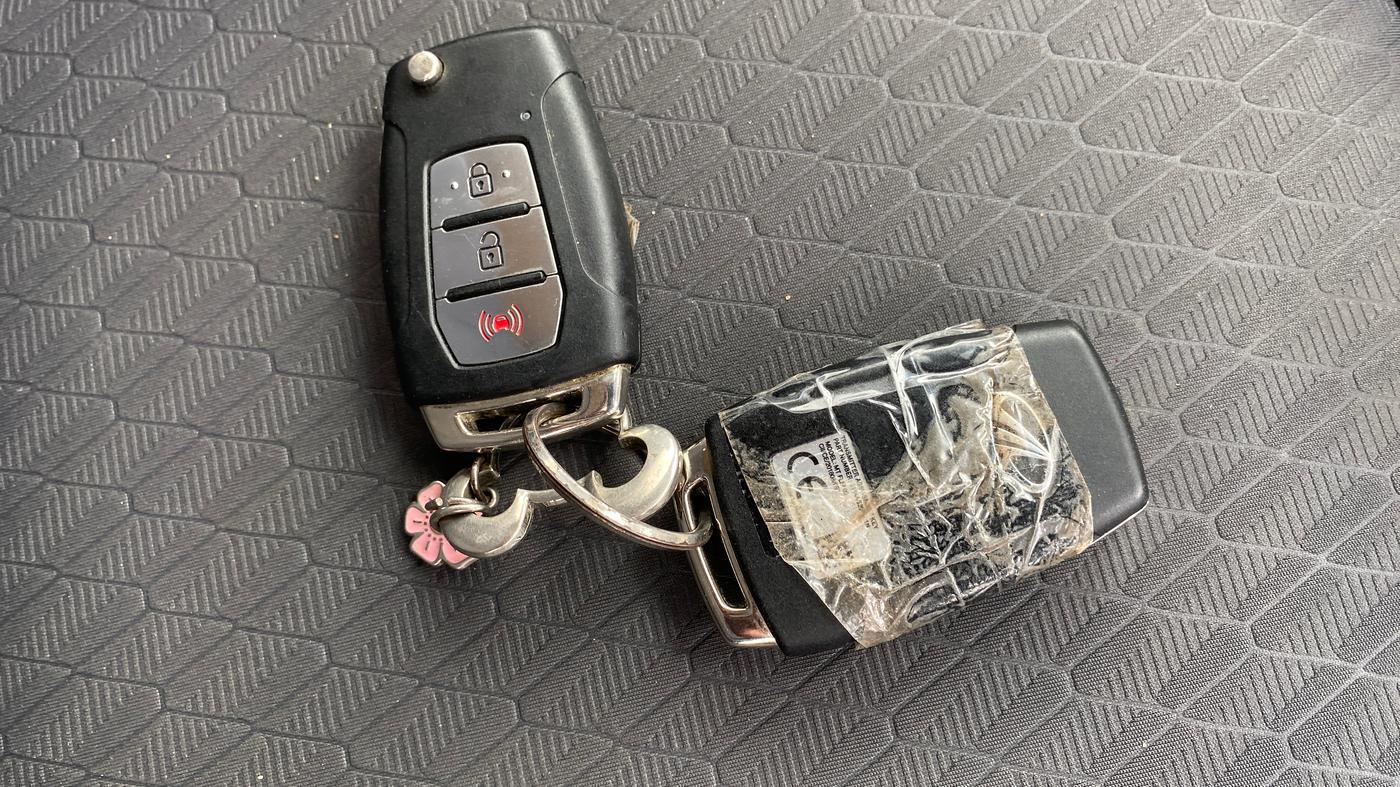 2019 Mahindra XUV300 W8 1.5 DIESEL AMT, Diesel, Automatic, 86,812 km, Key Close Up