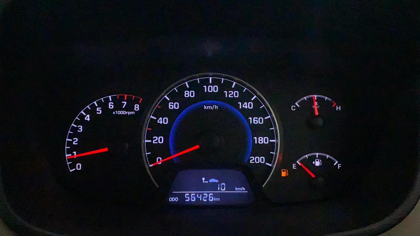 2015 Hyundai Grand i10 ASTA 1.2 KAPPA VTVT, Petrol, Manual, 56,423 km, Odometer Image